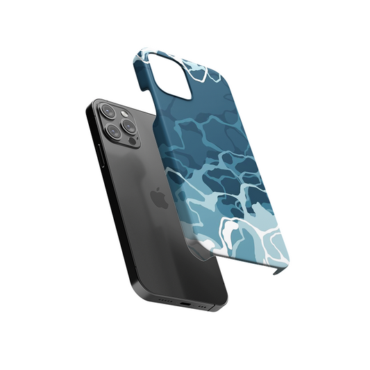 Blue Marble Pattern Slim Hard Case