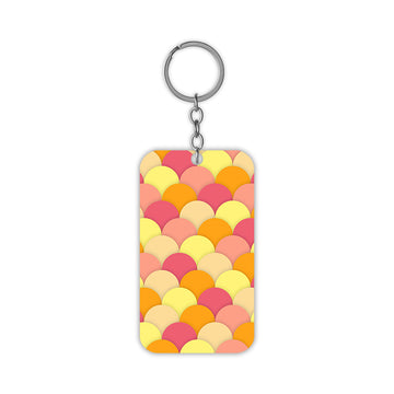 Colourful Circles Keychain