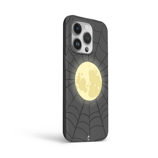 Moon Web Flexible Soft Silicone Case