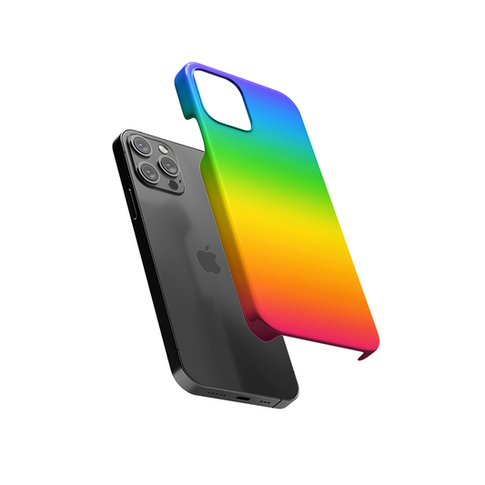 Rainbow Gradient Slim Hard Case