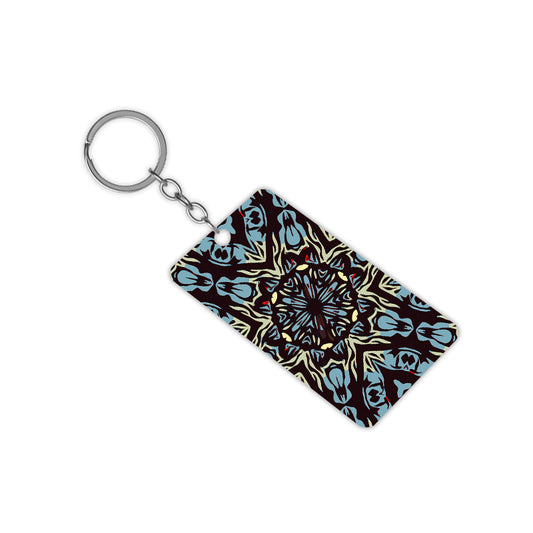 Deep Iris Keychain