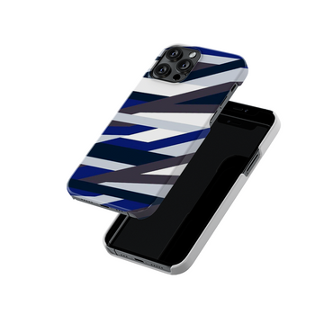 Crossing Line Pattern Slim Hard Case
