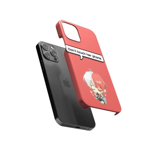 All might don’t touch phone Slim Hard Case