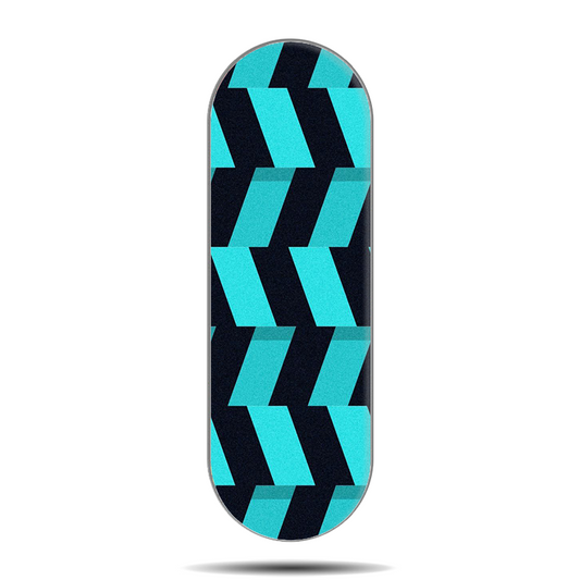 Blue illusion Phone Slider Grip