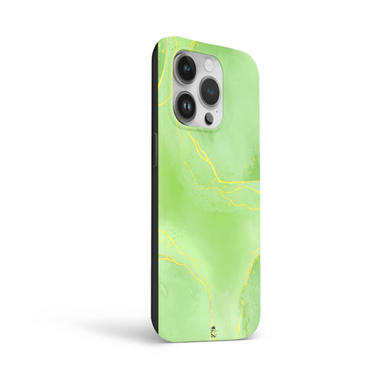 Green Rich Marble Flexible Soft Silicone Case