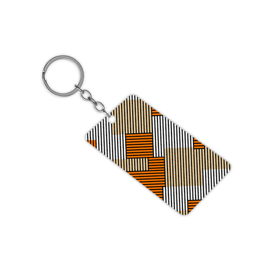 Line Stripes Keychain