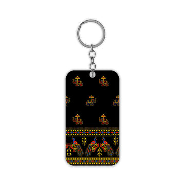 Kurta Design Keychain