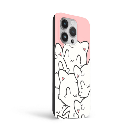 Cute Kitties Flexible Soft Silicone Case