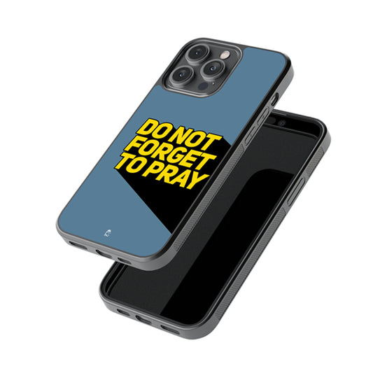 Don't Forget To Pray Glossy Metal Case