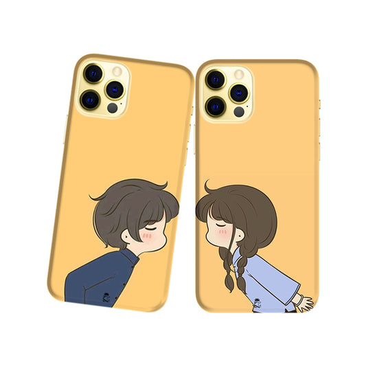 Kiss Slim Hard Couple Phone Case