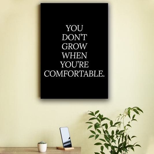 You Don't Grow Poster