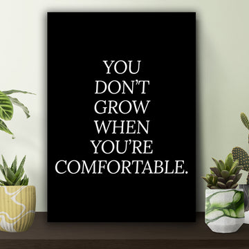 You Don't Grow Poster