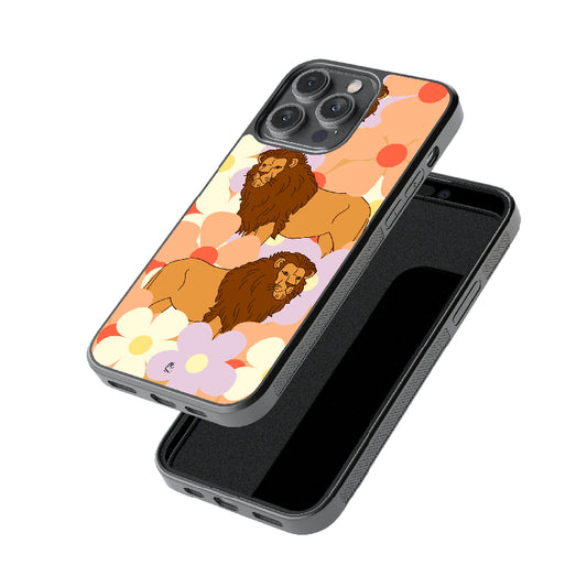 Calmful Lion Glossy Metal Case