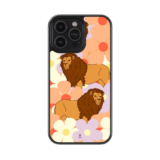 Calmful Lion Glossy Metal Case