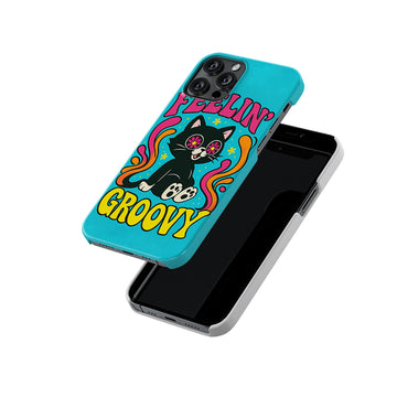 Feelin Groovy Cat Slim Hard Case