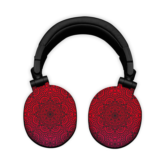 Red Mandala Headphone Skin