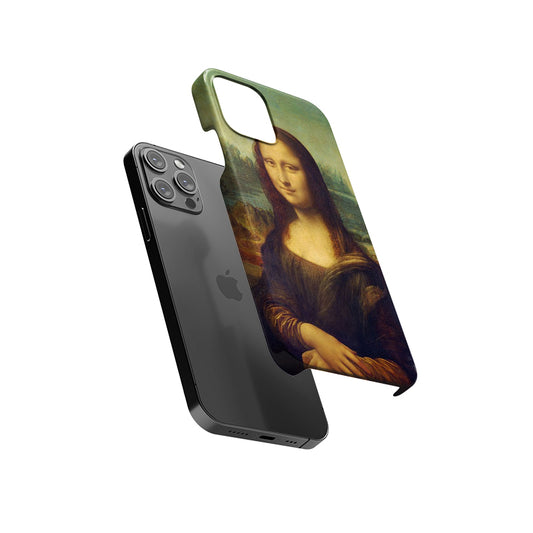 Mona Lisa by Leonardo da Vinci (1503-1505) Slim Hard Case