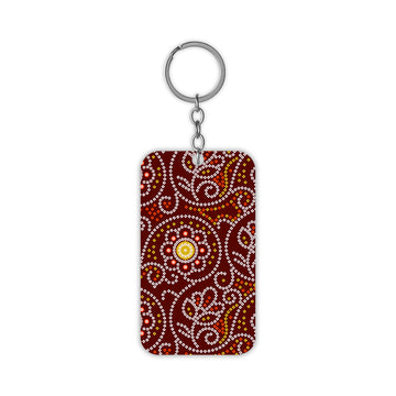 Polka Dots Keychain