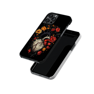 Floral Hearts Slim Hard Case