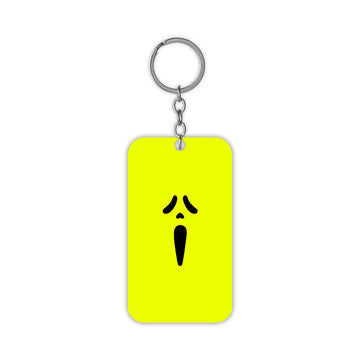Ghost Face Keychain