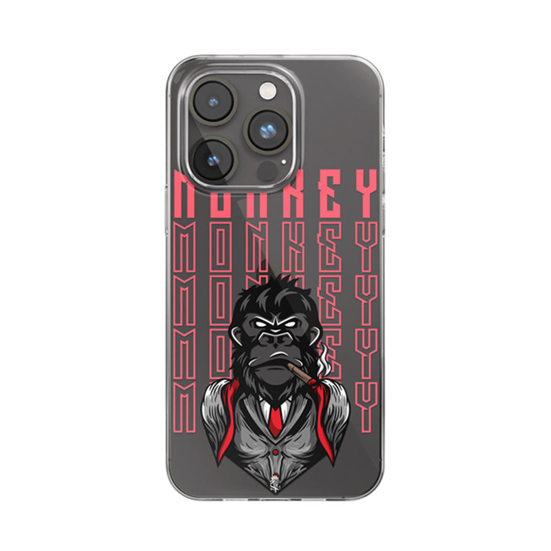 Bad Monkey Clear Silicone Case