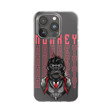 Bad Monkey Clear Silicone Case