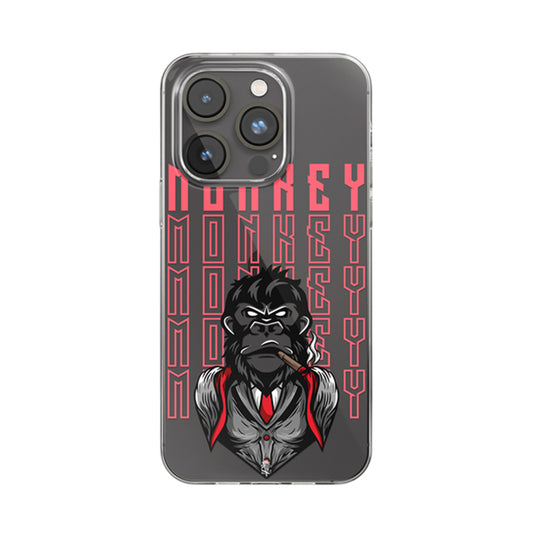Bad Monkey Clear Silicone Case