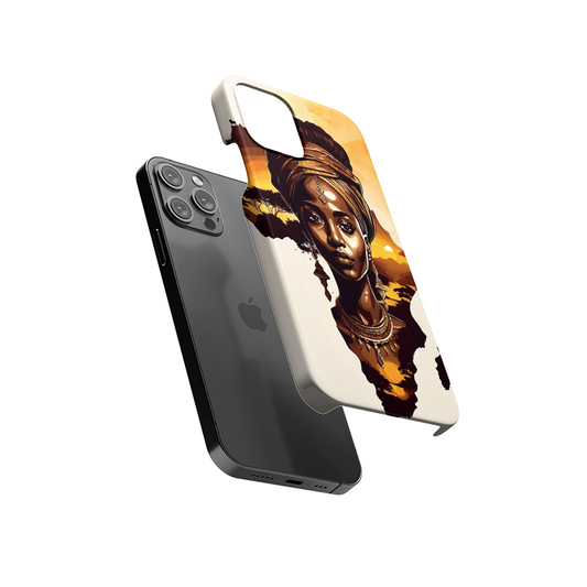 Ancient Beauty Queen Slim Hard Case