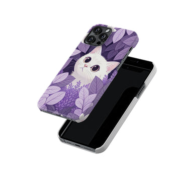 Inside the Leaves Cat Slim Hard Case