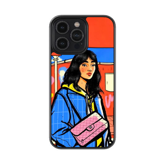 Pencil Art Teen Glossy Metal Case