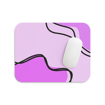 Doodle Lines Mouse Pad