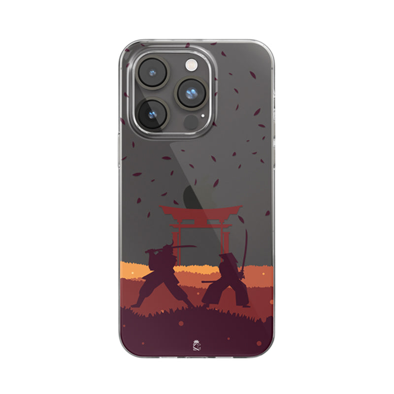 Ninja Fight Clear Silicone Case
