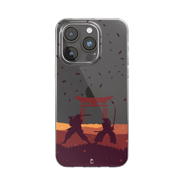 Ninja Fight Clear Silicone Case