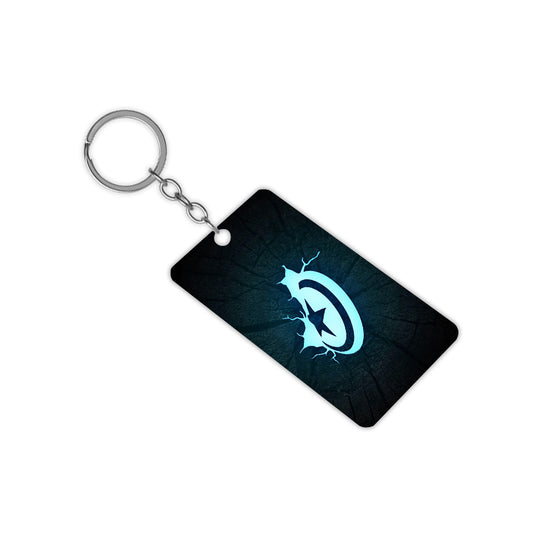 Captain America Shield Keychain