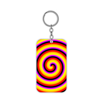 Candy Swirl Keychain
