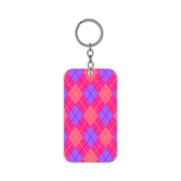 Pink Spades Keychain
