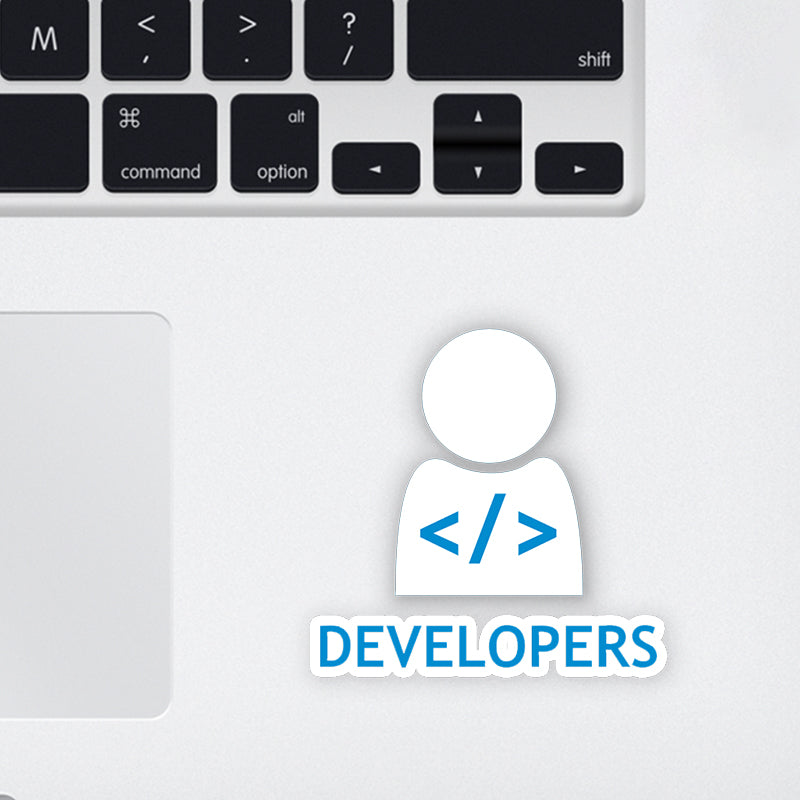 Developers Laptop Sticker