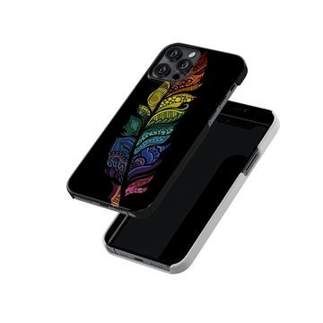 Feather Design Slim Hard Case