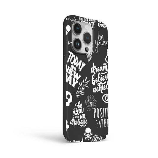 Positivity Flexible Soft Silicone Case