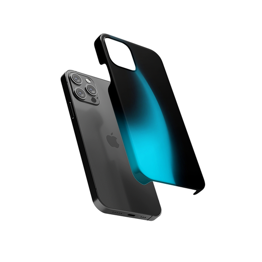 Blue Aura Wave Hard Case