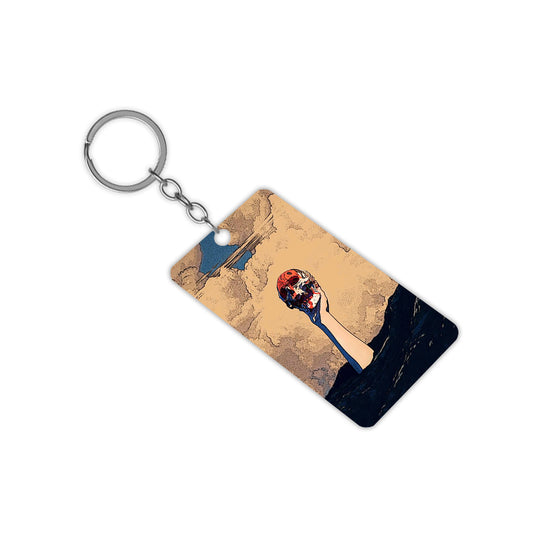 The Last Man Keychain