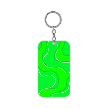 Green Design Keychain