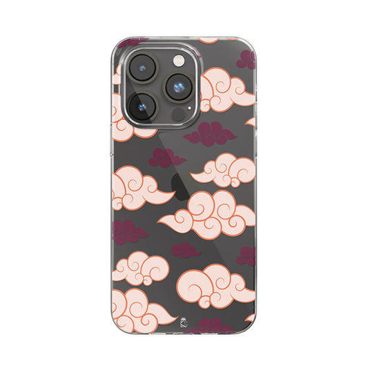 Passing Clouds Clear Silicone Case