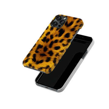 Cheetah Fur Slim Hard Case