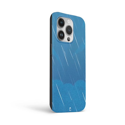 Rain Droplets Flexible Soft Silicone Case