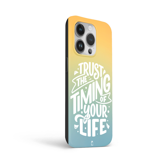 Trust Timing  Flexible Soft Silicone Case