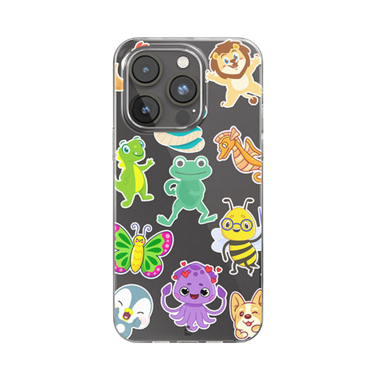 Cutie Pies Clear Silicone Case
