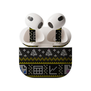 Knitted Pattern Earbuds Skin