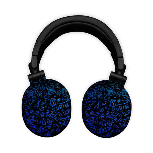 Funky Doodle Headphone Skin
