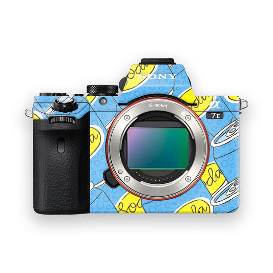 Soda Tin Pattern Camera Skin